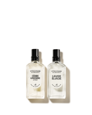 Duo Perfumado C&egrave;dre Gingembre 50mL e Lavande Blanche 50mL
